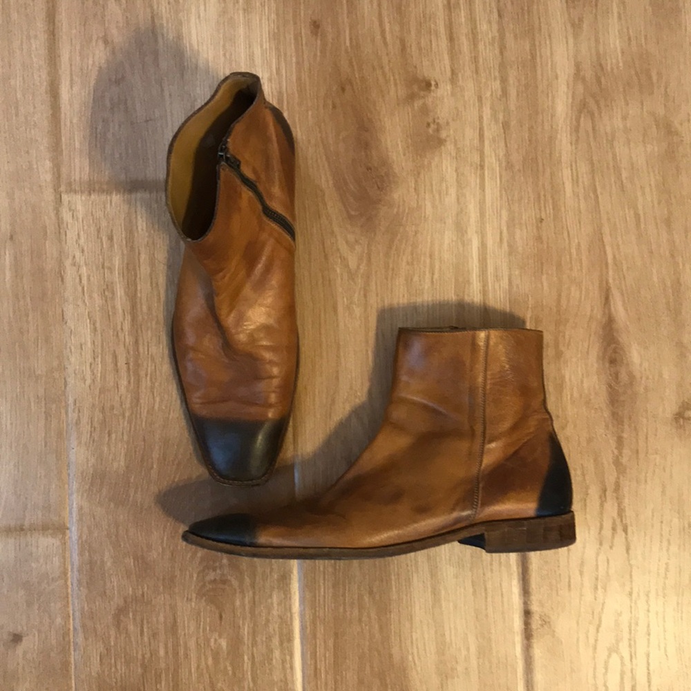 Men’s Side Zip Chelsea Boots - Picture 1 of 7